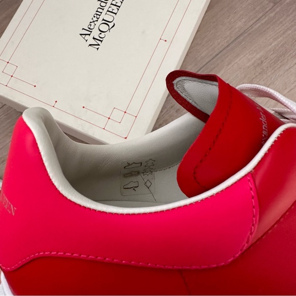 Alexander McQueen Red Sneakers - Picture 6 of 7